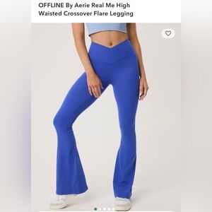 NWT M aerie Offline Hi-Rise Leggings in Royal Blue